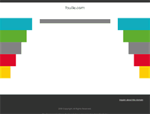 Tablet Screenshot of fouille.com